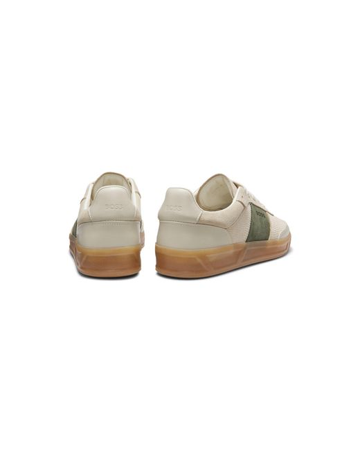 Boss White Trainers