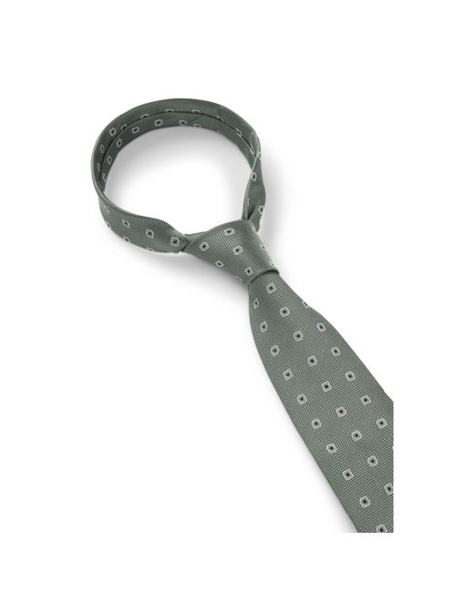 Boss Green Jacquard-Pattern Tie for men