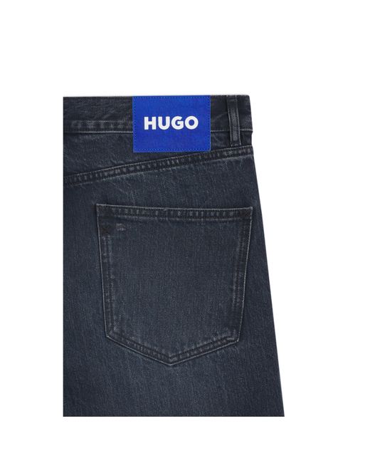 HUGO Blue Regular-Fit Jeans for men