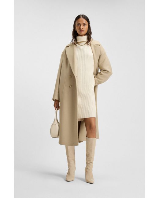 Boss White Women's Knitted Dresses Size S