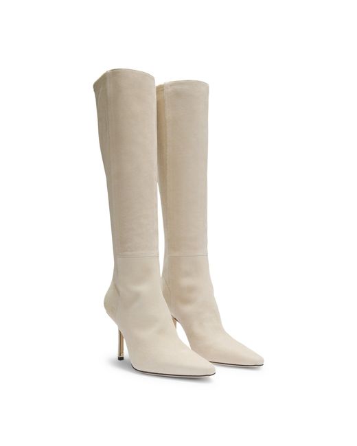 Boss Natural Knee Boots