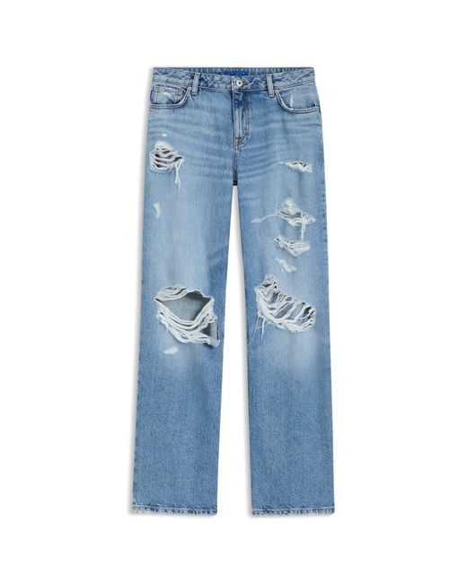 HUGO Blue Baggy-Fit Jeans