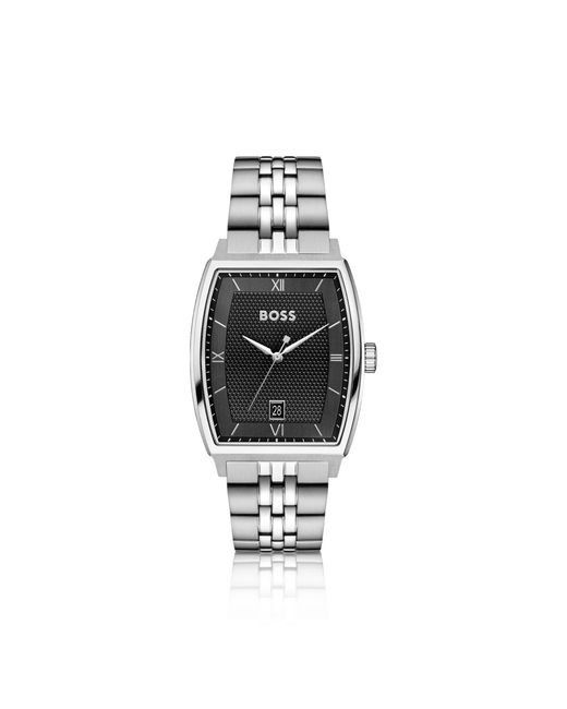 Boss Metallic Principle Ark Watch With Textured Dial for men