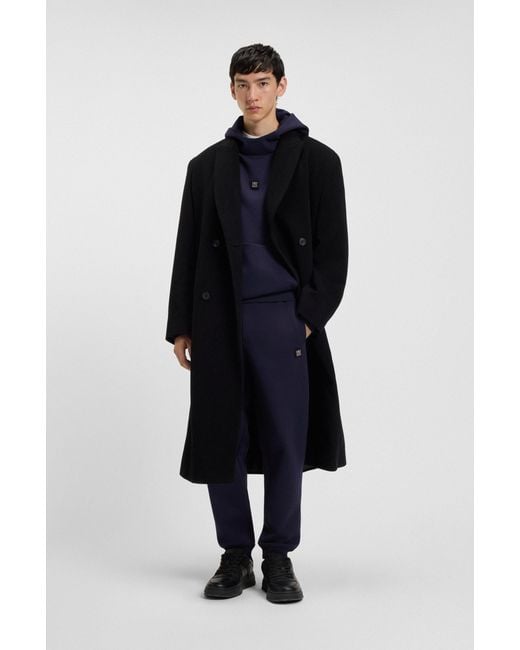 HUGO Dark Blue Men's Jogging Pants Size L for men