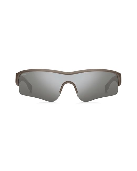 Lunettes de soleil x Perfect Moment unisexes avec verres à effet miroir et  branches logotées BOSS by HUGO BOSS pour homme en coloris Gris | Lyst