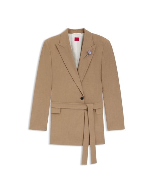 HUGO Natural Regular-Fit Blazer