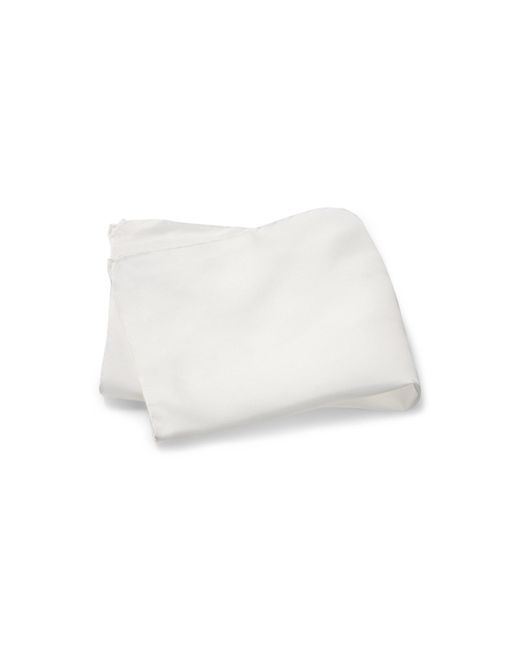 HUGO White Pocket Square for men