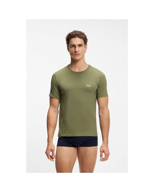 Boss Green Three-Pack Of Underwear T-Shirts for men