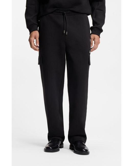 HUGO Black Men's Jogging Pants Size L for men