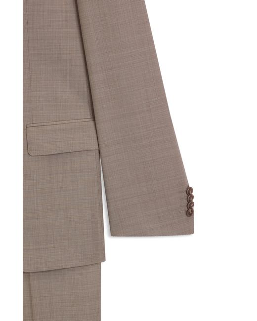 Boss White Light Beige Men's Business Suits Size 36r for men