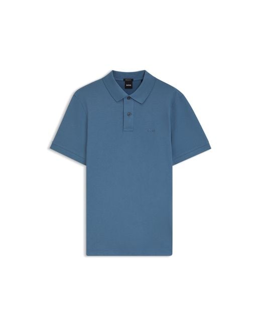Boss Blue Pallas Polo Shirt for men