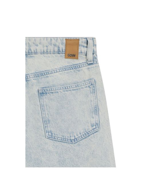 Boss Blue Boyfriend-Fit Jeans