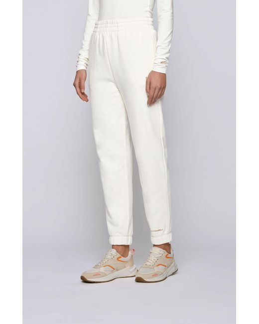 hugo boss tracksuit white