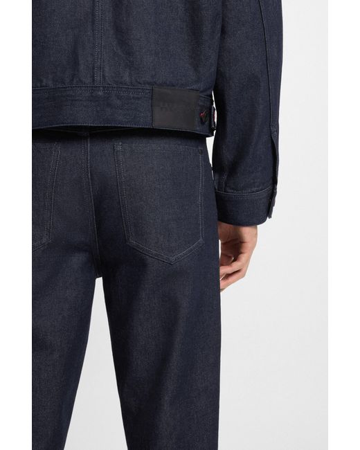 HUGO Dark Blue Men's Jeans Size 32/32 for men