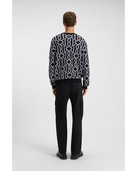 HUGO Black Men's Sweaters Size M for men