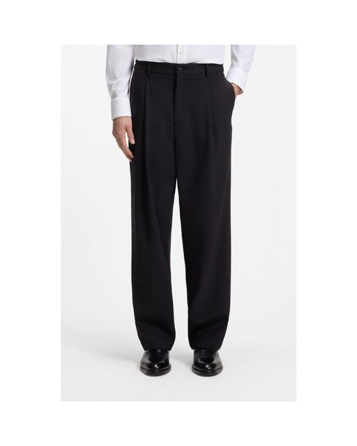 Boss Black Relaxed-Fit Trousers for men