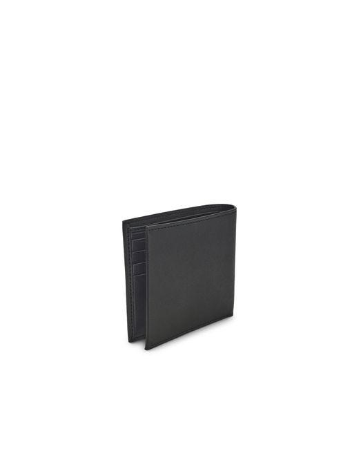 Boss Black Recycled-Leather Wallet for men