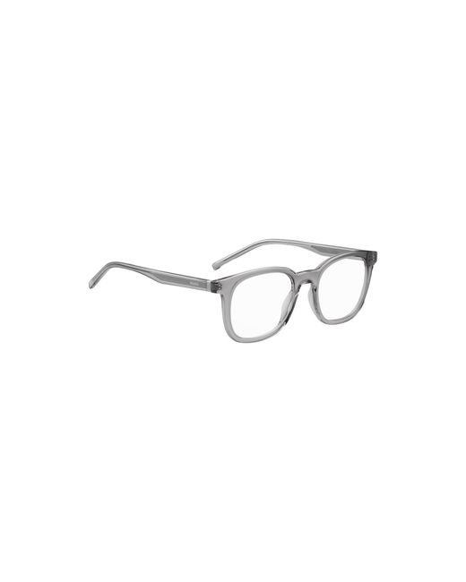 HUGO Metallic Optical Frames With-Tone Accents for men
