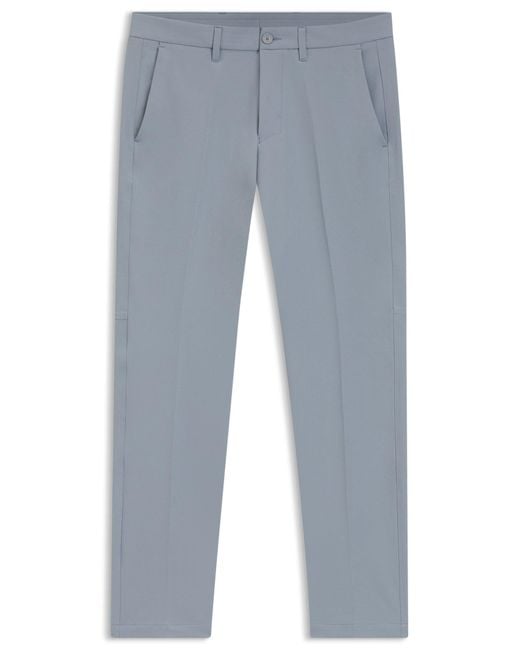 Pantalon Slim En Tissu Stretch Déperlant Boss pour homme en coloris Blue