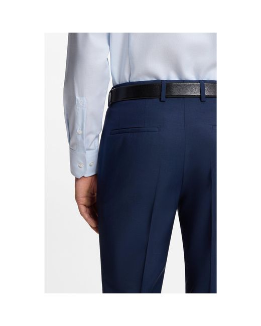 Boss Blue One Slim-Fit Shirt for men