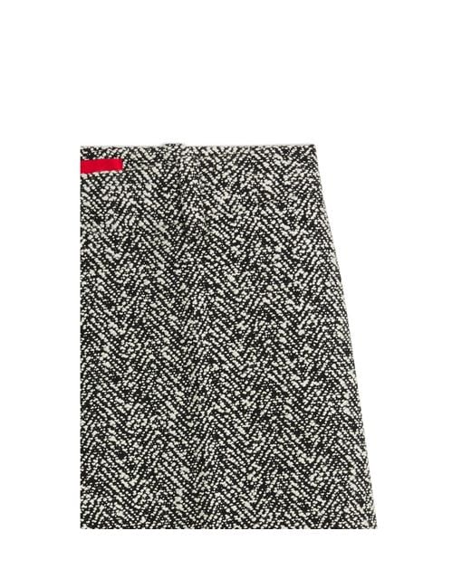 HUGO Gray Regular-Fit Trousers