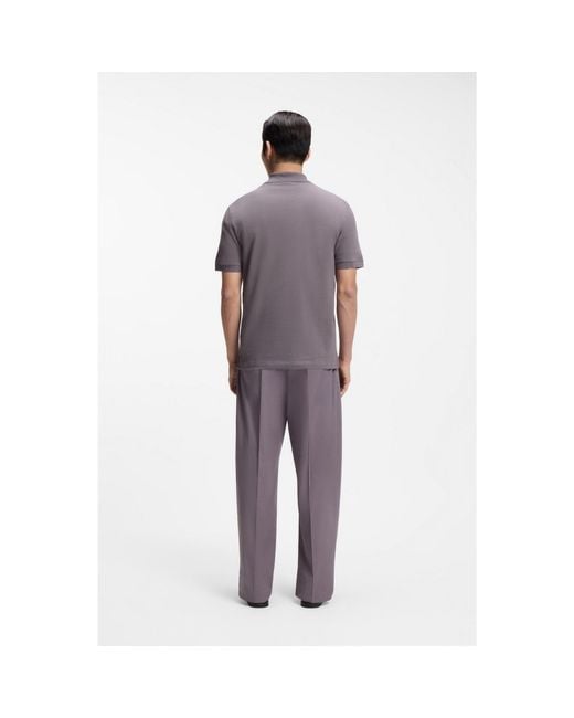 Boss Purple Pallas Polo Shirt for men