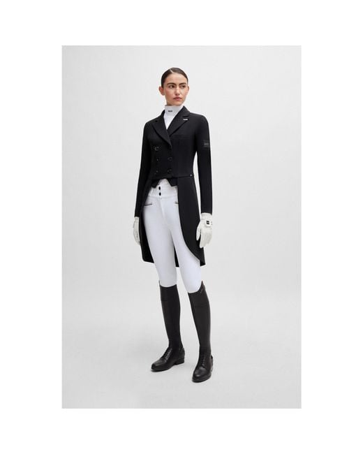 Boss Black Equestrian Tailcoat With Adjustable Tail Weights
