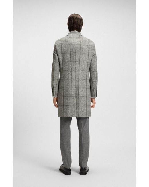 Boss Gray Silver Men's Formal Coats Size 38r for men