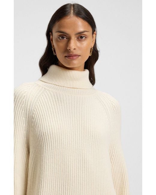 Boss White Women's Knitted Dresses Size S