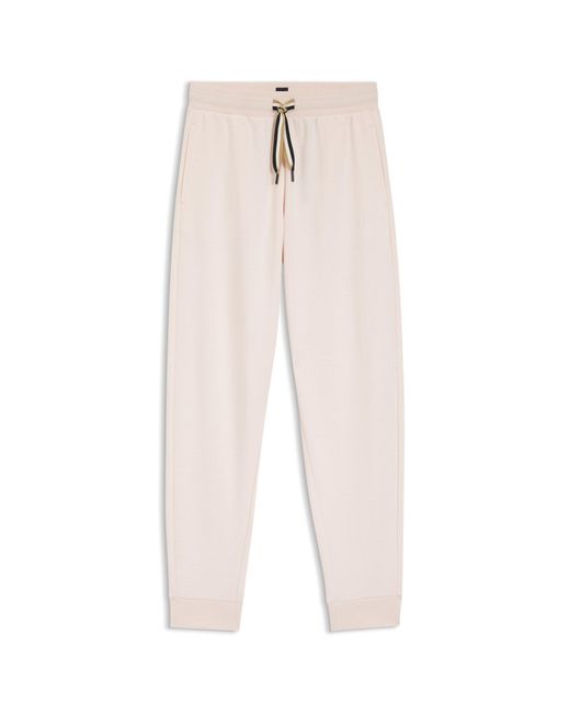 Boss Pink Branded Cuffed Bottoms