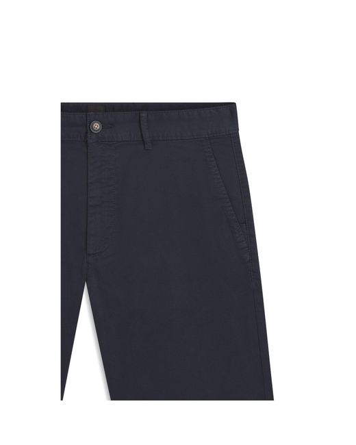Boss Blue Slim-Fit Shorts for men