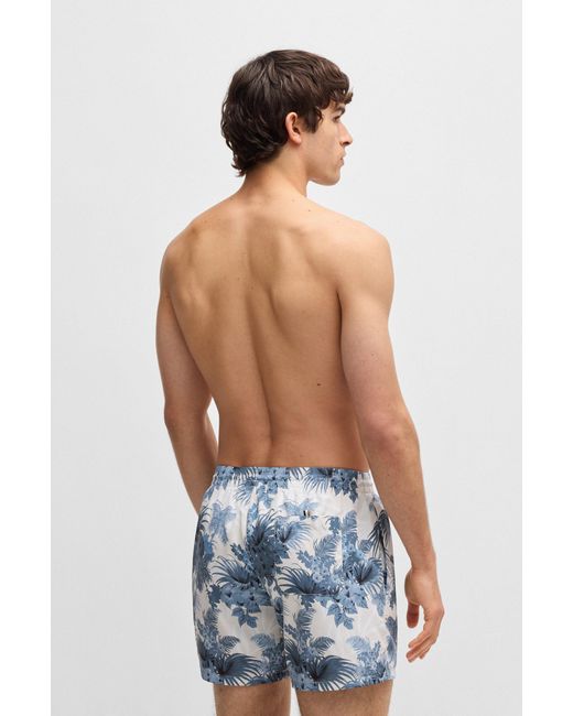 Boss Light Blue Men's Swim Shorts Size M for men