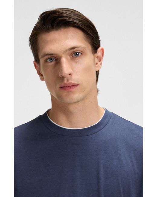 Boss Light Blue Men's T-shirts Size M for men