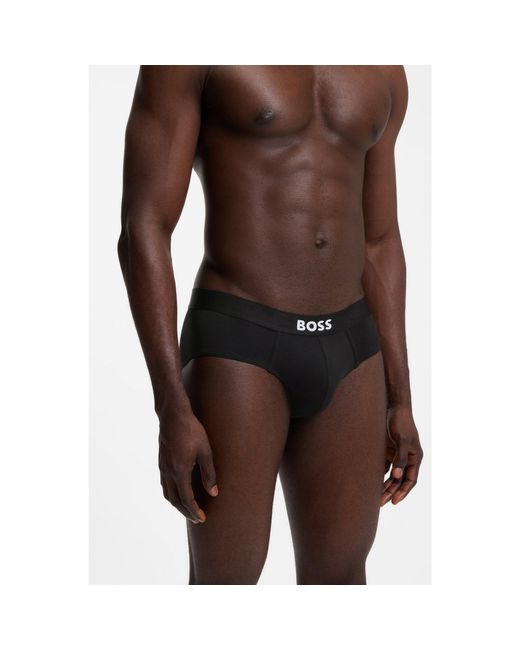 Boss Black Three-Pack Low-Rise Briefs for men