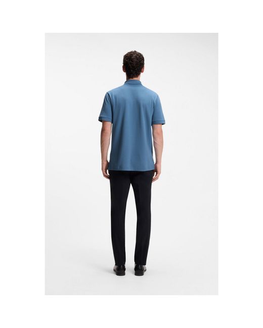 Boss Blue Pallas Polo Shirt for men
