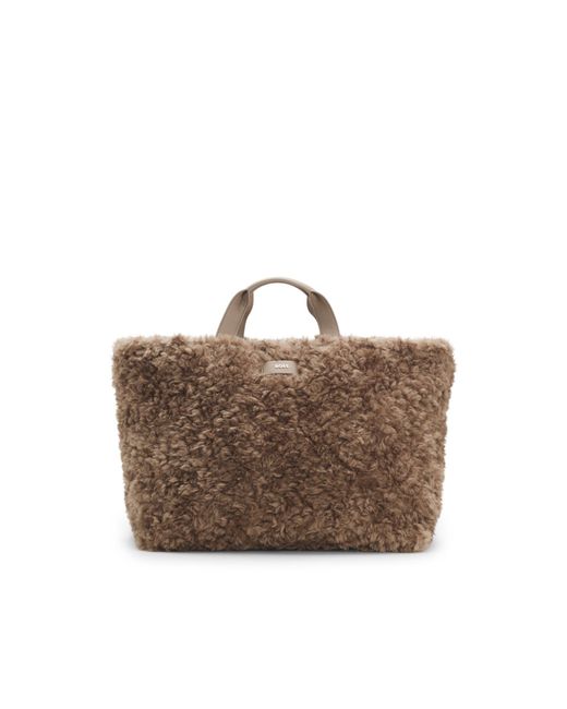 Boss Brown X Steiff Tote Bag With Logo Straps