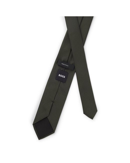 Boss Green Formal Tie With Jacquard Pattern for men