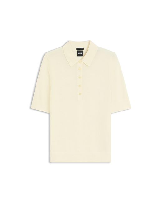 Boss Natural Knit Polo