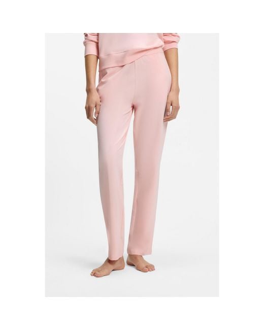 HUGO Pink Tracksuit Bottoms