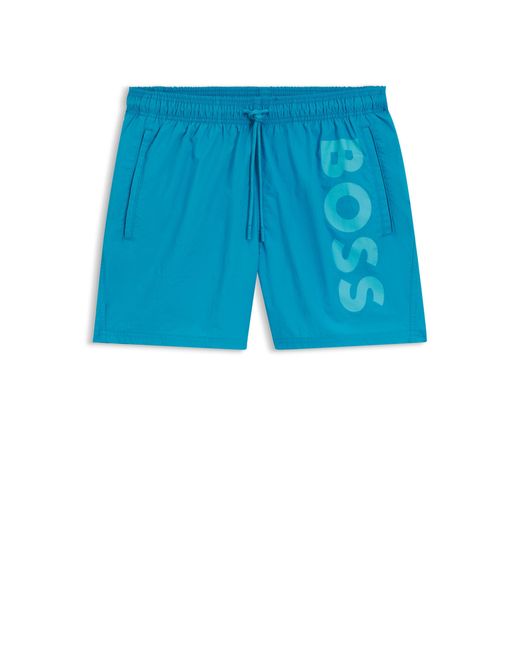 Boss Blue Turquoise Men's Swim Shorts Size L for men