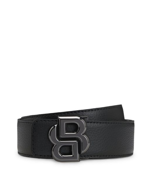 Boss Wendegürtel Mit Double-B-Monogramm-Schließe in Black für Herren