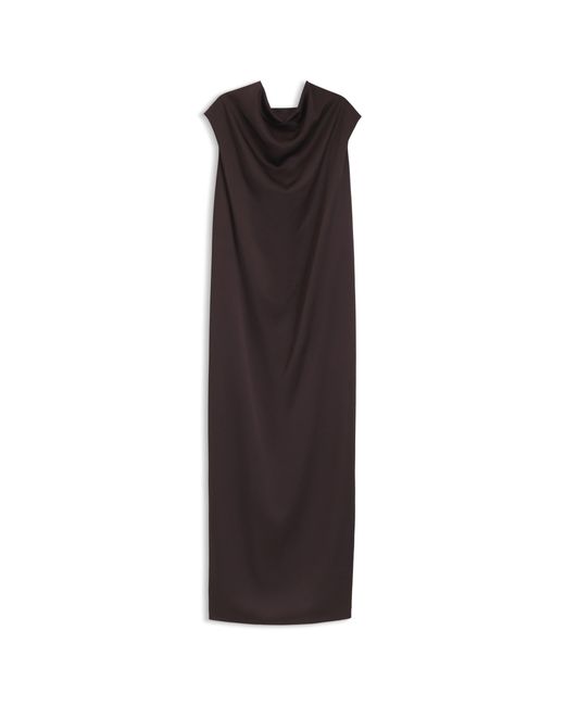 Boss Brown Sleeveless Maxi Dress