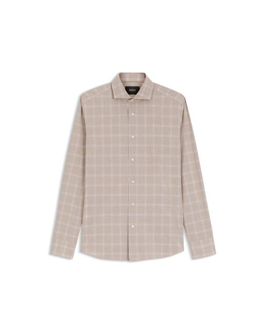 Boss Gray Slim-Fit Shirt for men