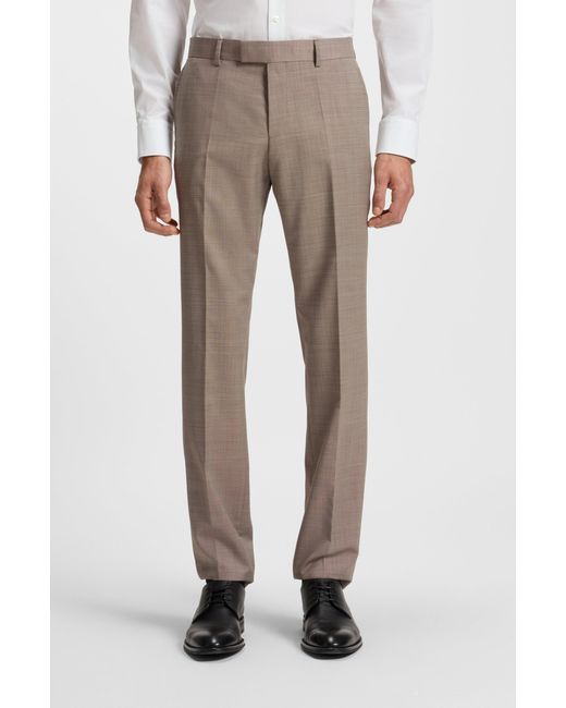 Boss White Light Beige Men's Business Suits Size 36r for men