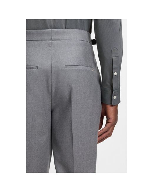Boss Gray Regular-Fit Shirt for men
