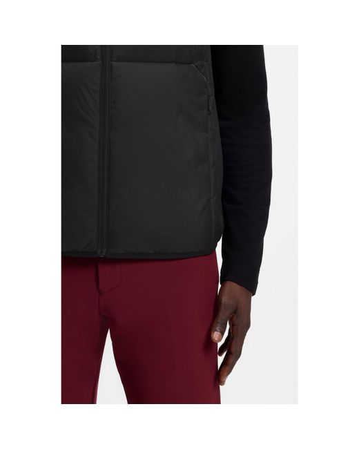 Boss Black Regular-Fit Padded Gilet With Zipped Pockets for men