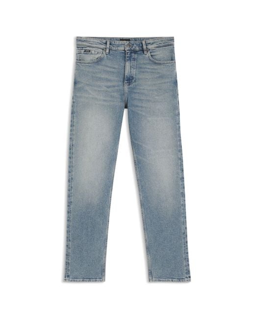 Boss Blue Slim-Fit Jeans for men