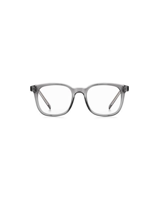HUGO Metallic Optical Frames With-Tone Accents for men