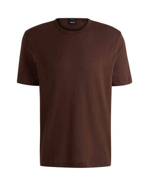 Boss Dark Brown Men's T-shirts Size L for men