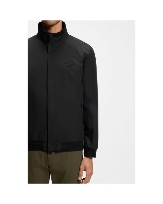 Boss Black Porsche X Water-Repellent Softshell Jacket for men